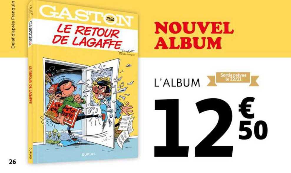 gaston 22 le retour de lagaffe