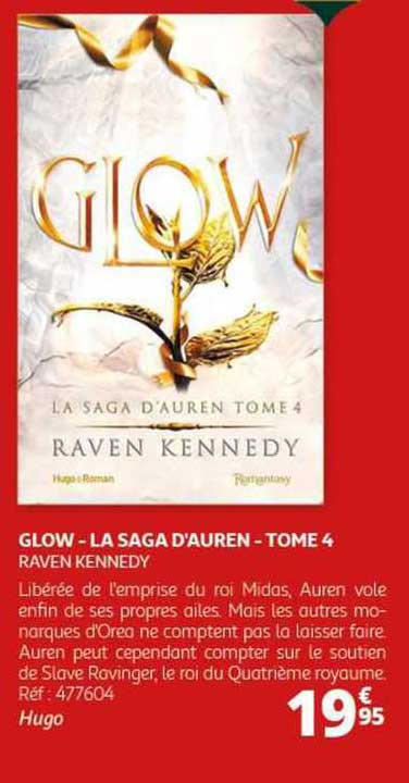 glow - la saga d'auren - tome 4 - raven kennedy