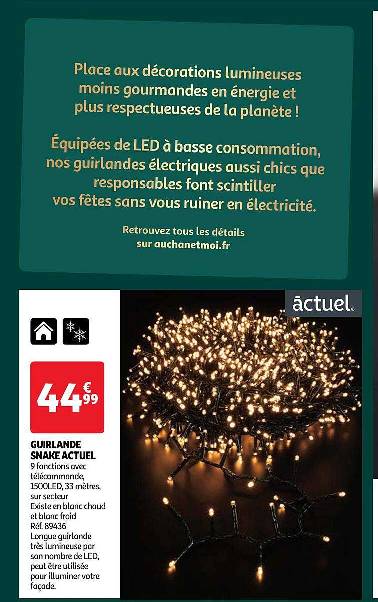 guirlande snake actuel