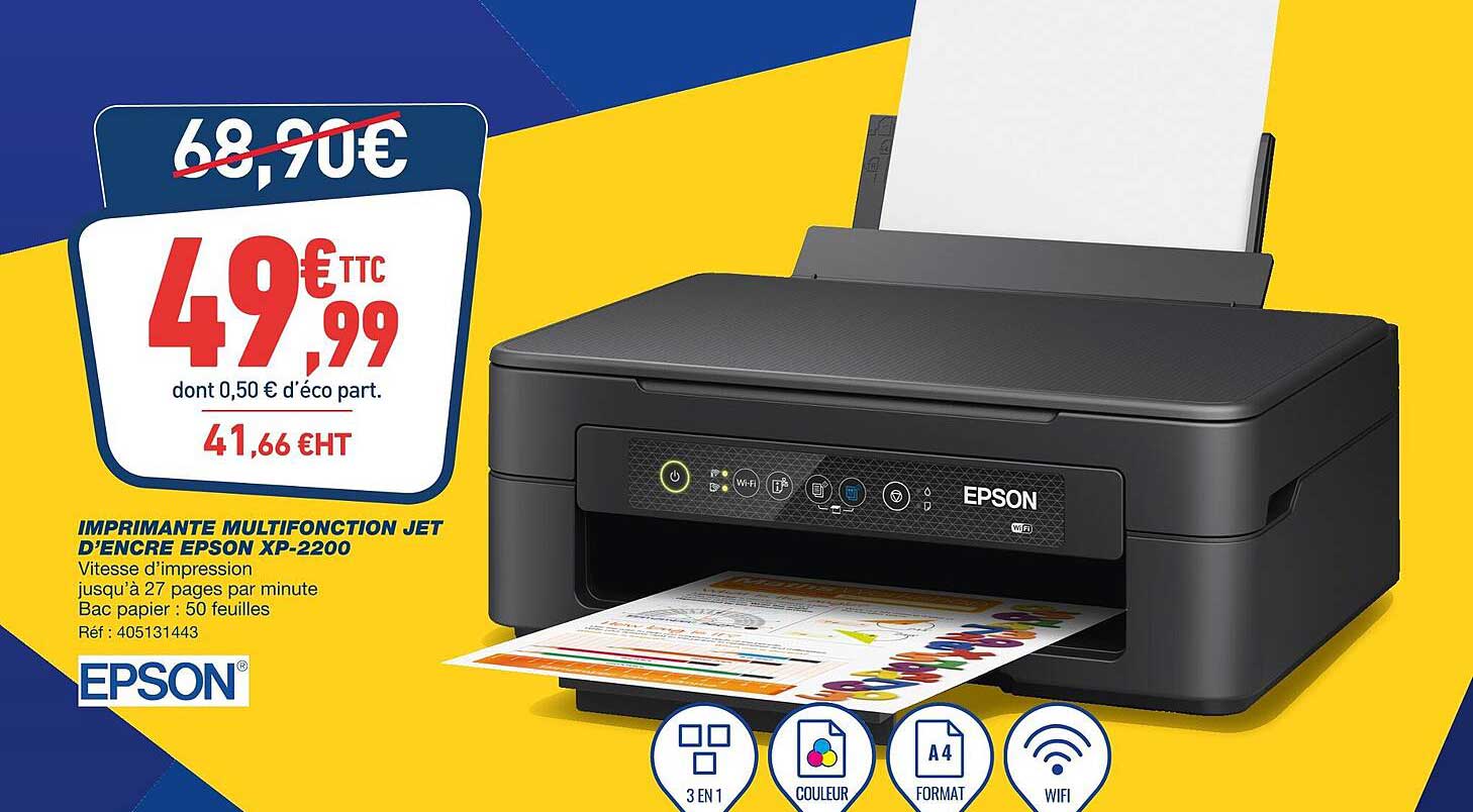 imprimante multifonction jet d'encre epson xp-2200