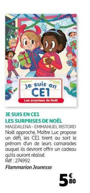je suis en ce1 les surprises de noël