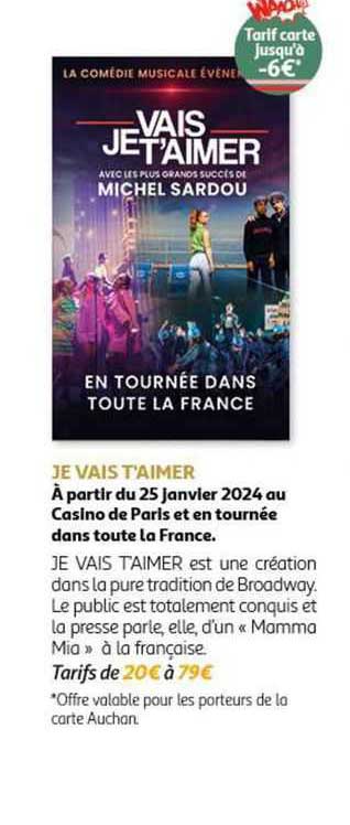 je vais t'aimer michel sardou