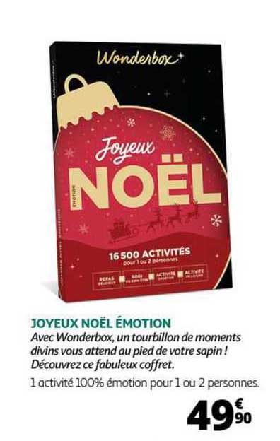 joyeux noël émotion