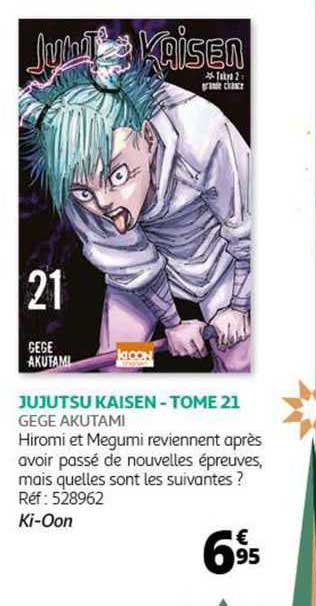 jujutsu kaisen - tome 21