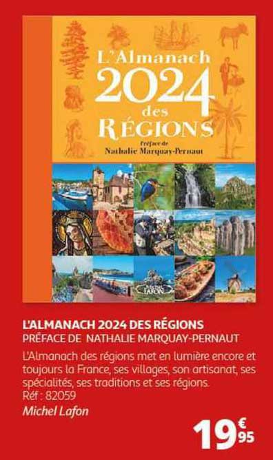 l'almanach 2024 des régions