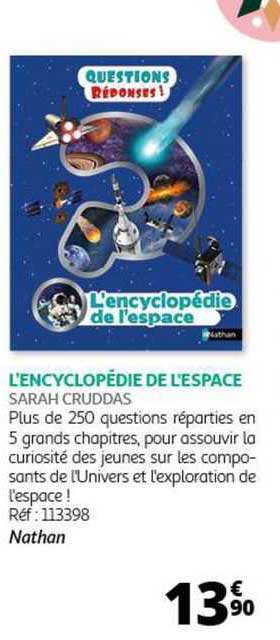 l'encyclopédie de l'espace - sarah cruddas