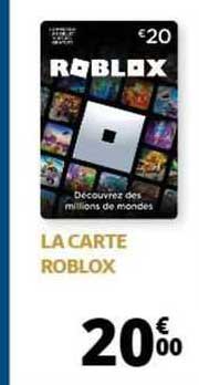 la carte roblox