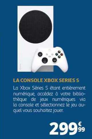 la console xbox series s