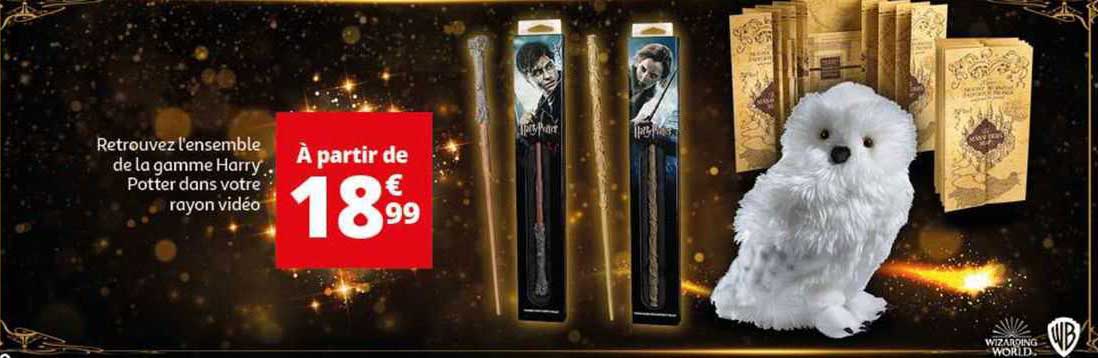 la gamme harry potter dans votre rayon vidéo