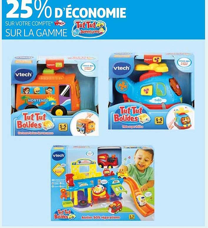 la gamme tut tut aventures