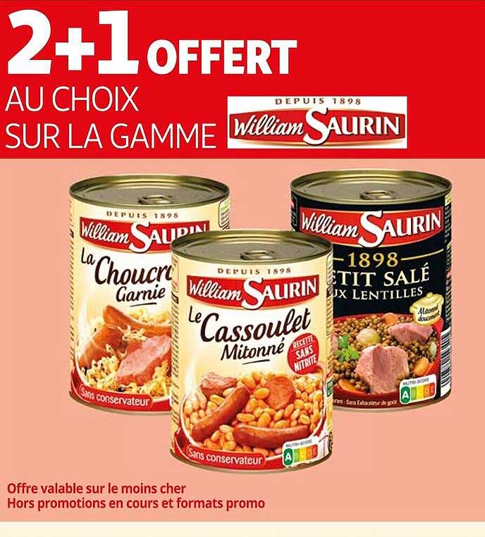 la gamme william saurin