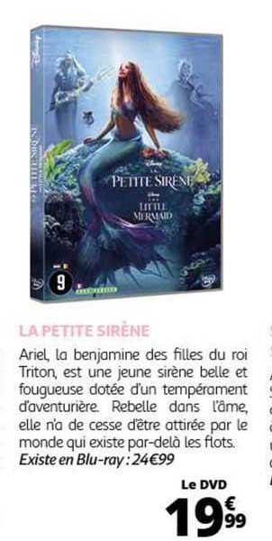 Le Dvd La Petite Sirène