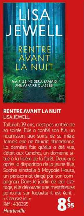 lisa jewell - rentre avant la nuit