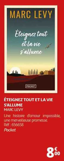 marc lévy - éteignez tout et la vie s'allume