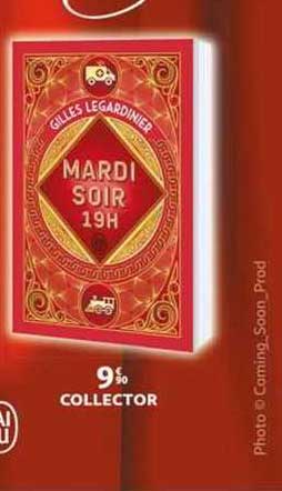 mardi soir 19h gilles legardinier