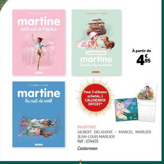 martine - gilbert delahaye - marcel marlier jean-louis marlier