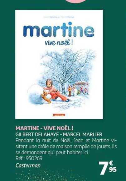 martine - vive noël ! gilbert delahaye - marcel marlier