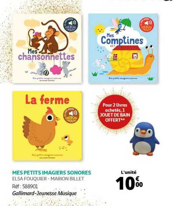 mes petits imagiers sonores elsa fouquier - marion billet