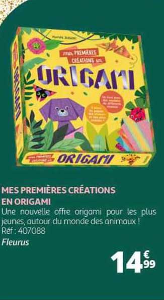 mes premières créations en origami