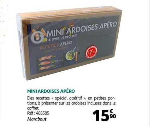 mini ardoises apéro