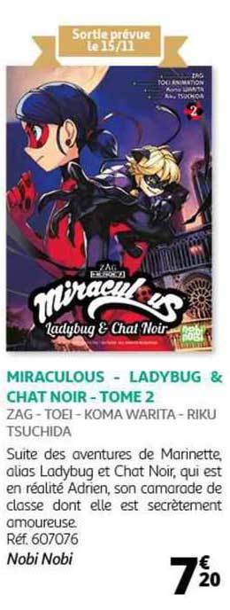 miraculous - ladybug & chat noir - tome 2