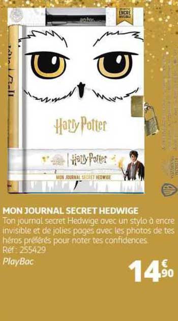 mon journal secret hedwige