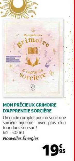 mon précieux grimoire d'apprentie sorcière