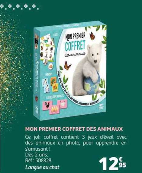 mon premier coffret des animaux