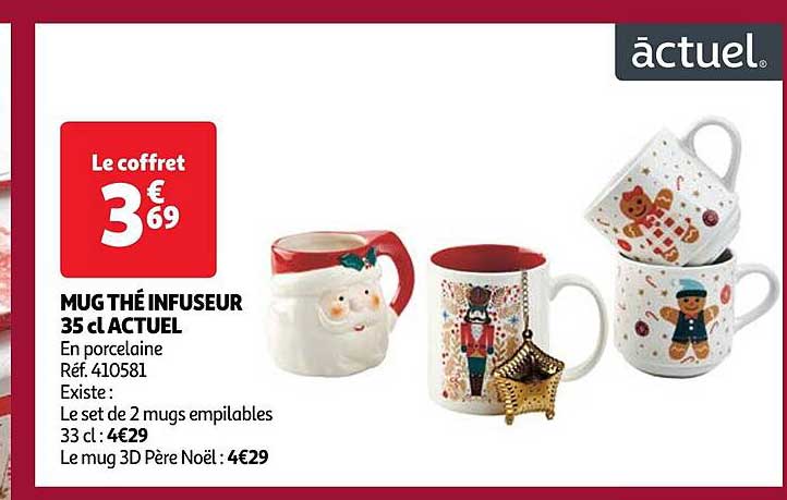 Mug Thé Infuseur 35 Cl Actuel
