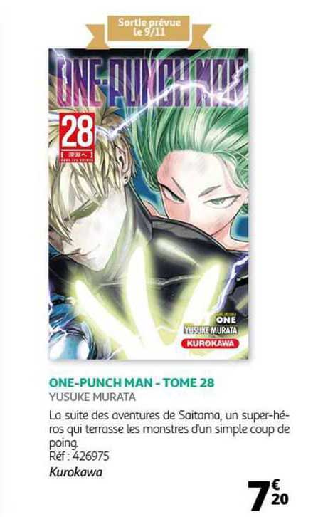 one-punch man - tome 28
