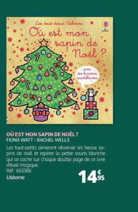 où est mon sapin de nöel ? fiona watt - rachel wells
