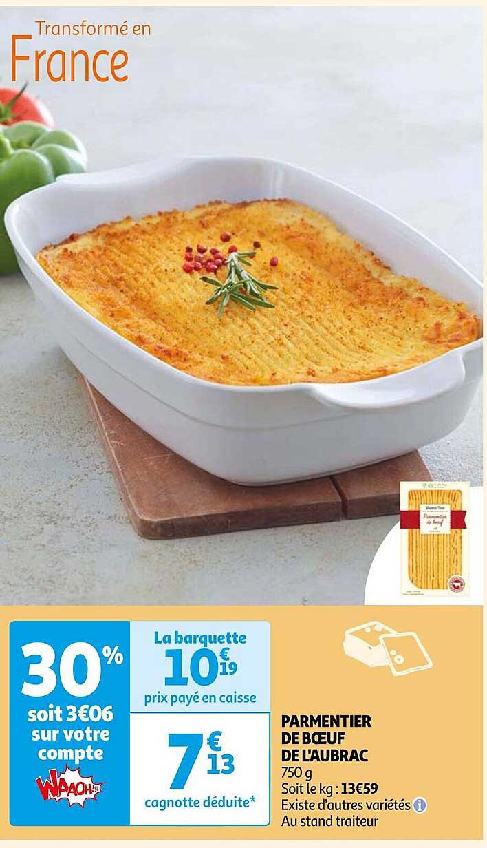 Parmentier De Bœuf De L'aubrac