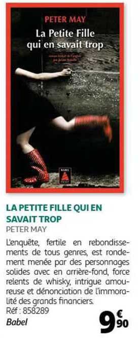 peter may - la petite fille qui en savait trop