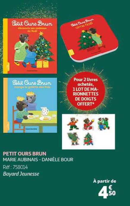 petit ours brun - marie aubinais - danièle bour