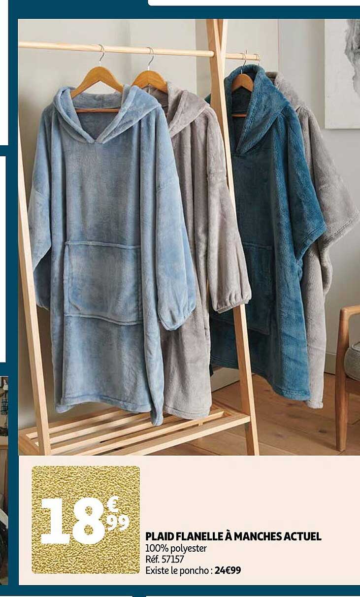 plaid flanelle à manches actuel