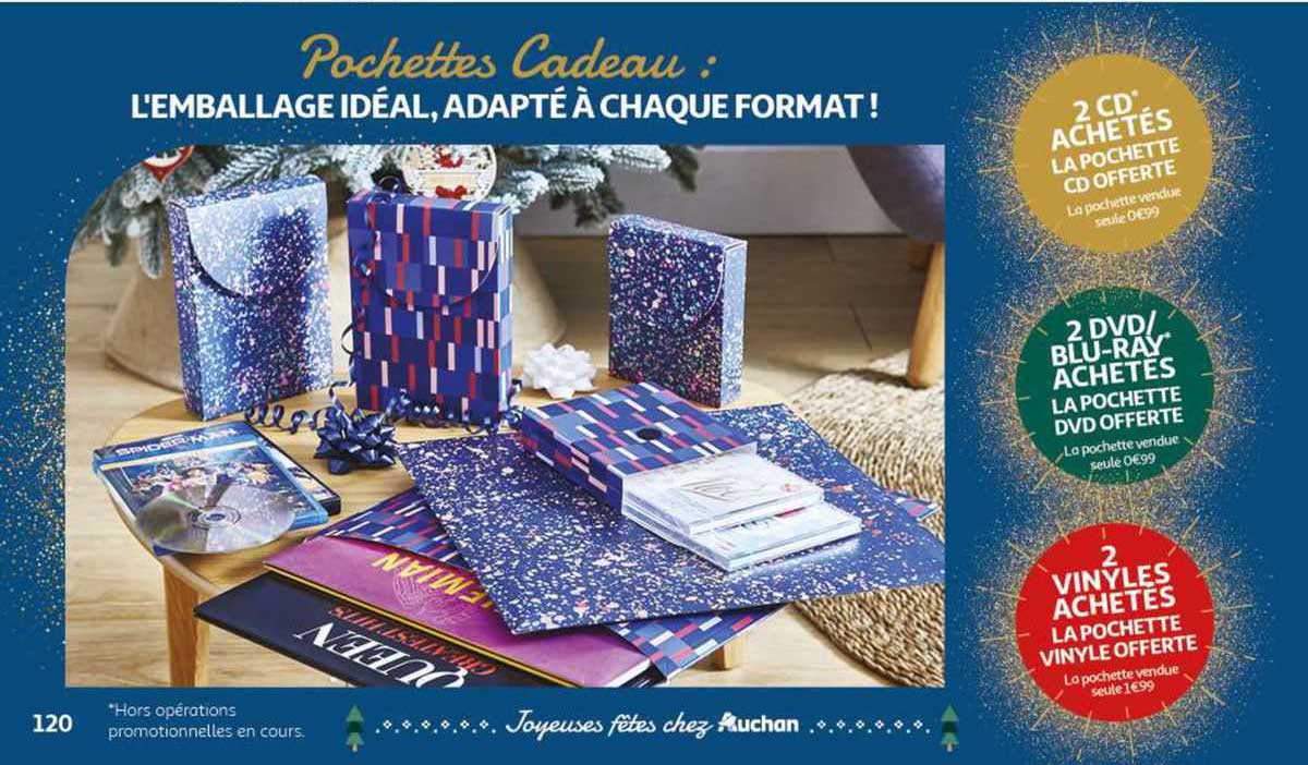 pochettes cadeau : l'emballage idéal, adapté à chaque format!