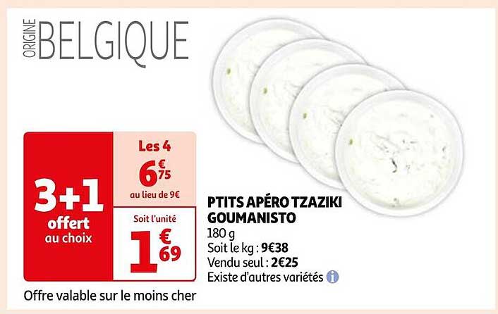 ptits apéro tzaziki goumanisto