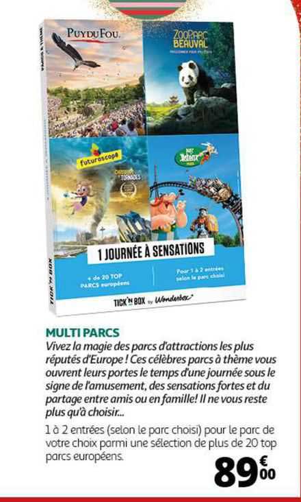 puydu fou multi parcs vivez la magie des parcs d'attractions les plus réputés d'europe!
