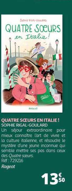 quatre sœurs en italie!