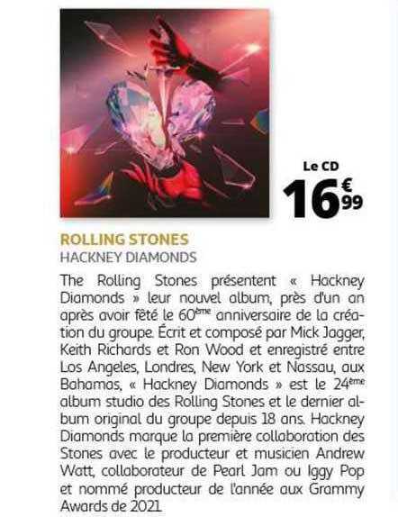 rolling stones hackney diamonds
