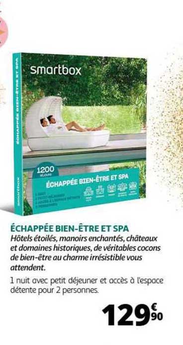 smartbox échappée bien-être et spa
