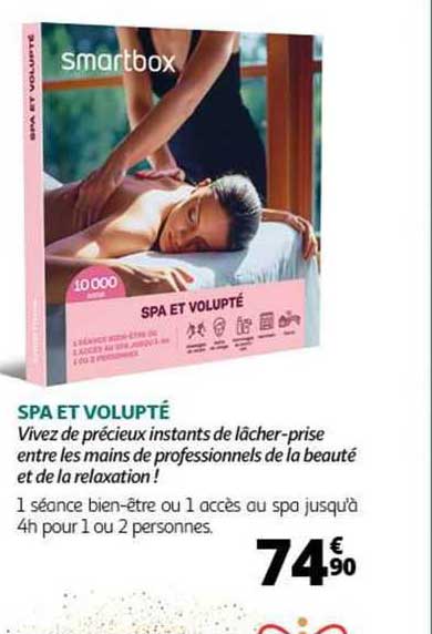 smartbox spa et volupté