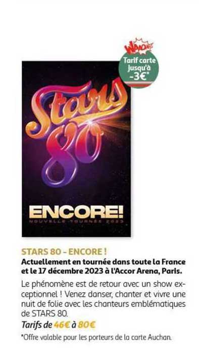 stars 80 - encore !