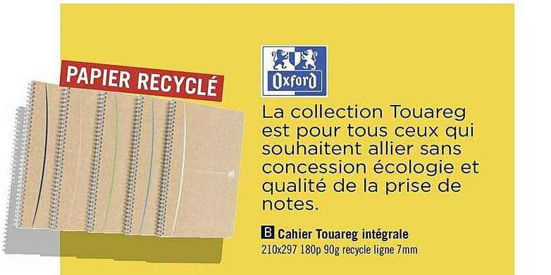 cahier touareg intégrale