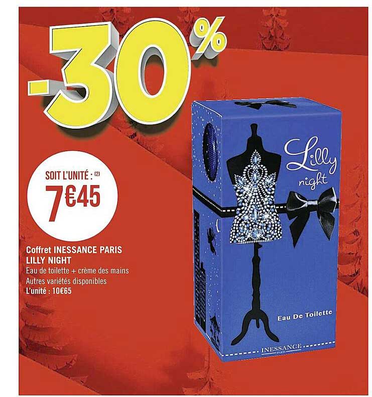 coffret inessance paris lilly night