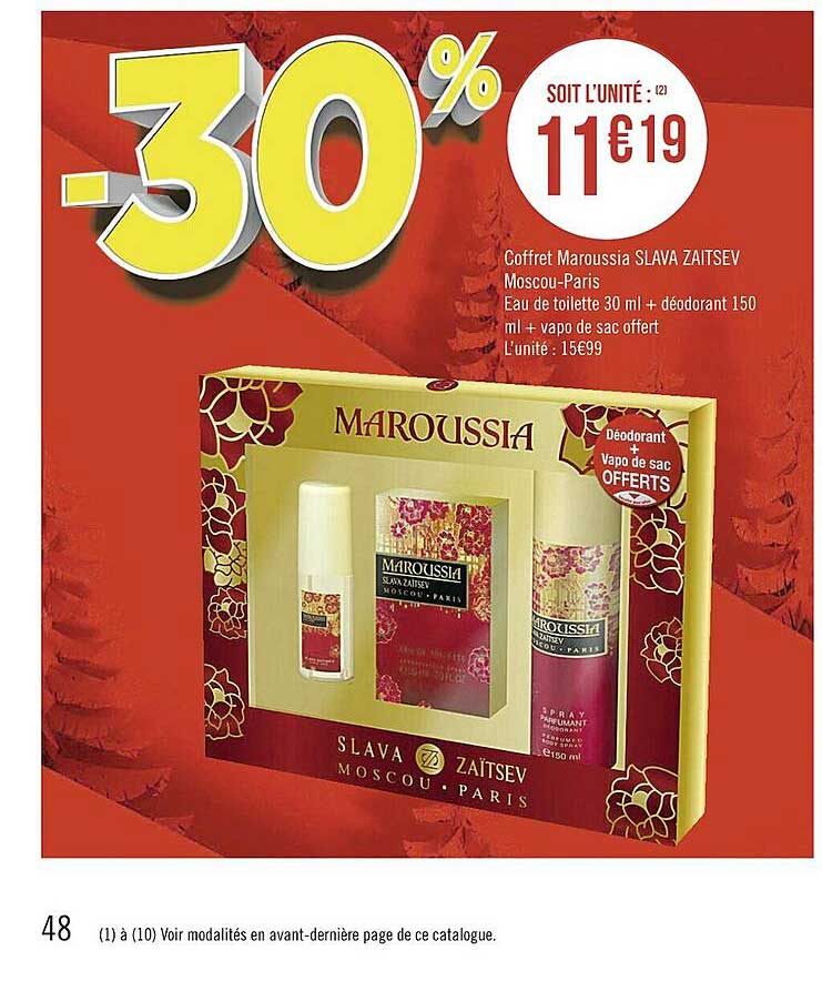 Coffret Maroussia Slava Zaitsev