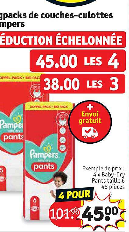 couches-culottes pampers