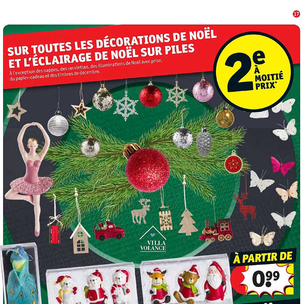 décorations de noël et l'éclairage de noël sur piles