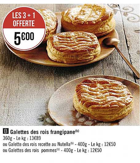 galettes des rois frangipane
