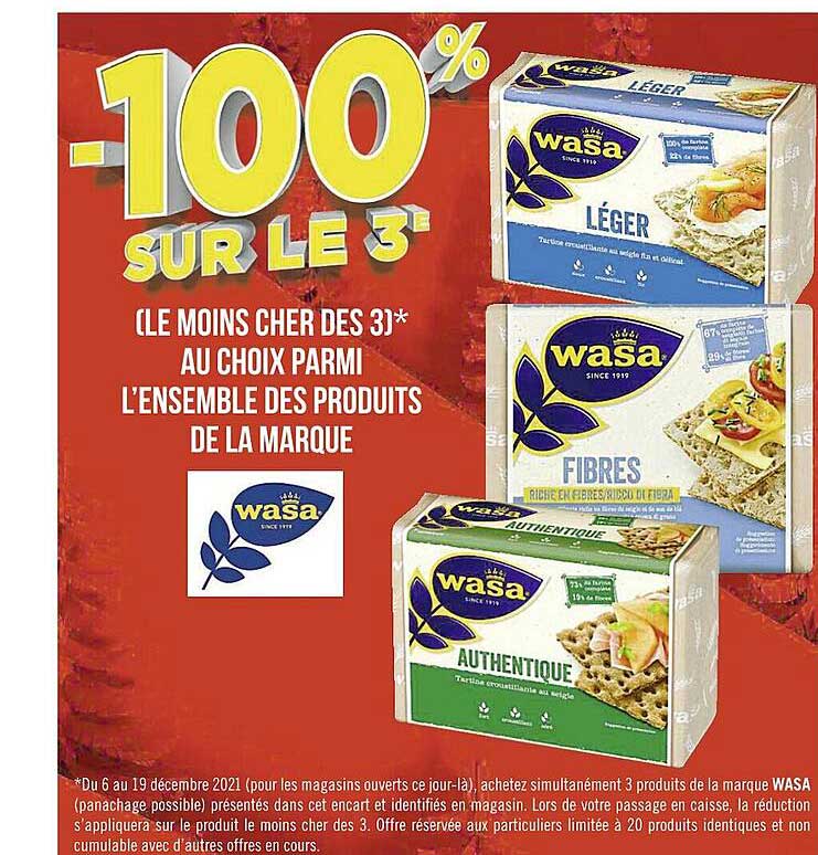 l'ensemble des produits de la marque